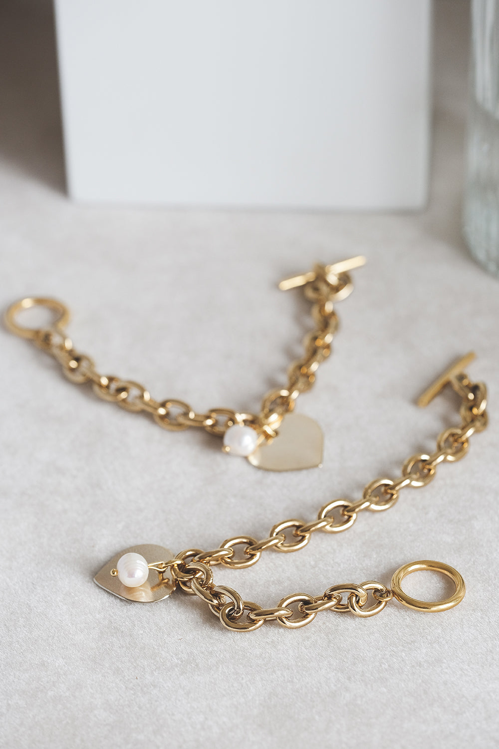 Bold Heart Pearl | Gold