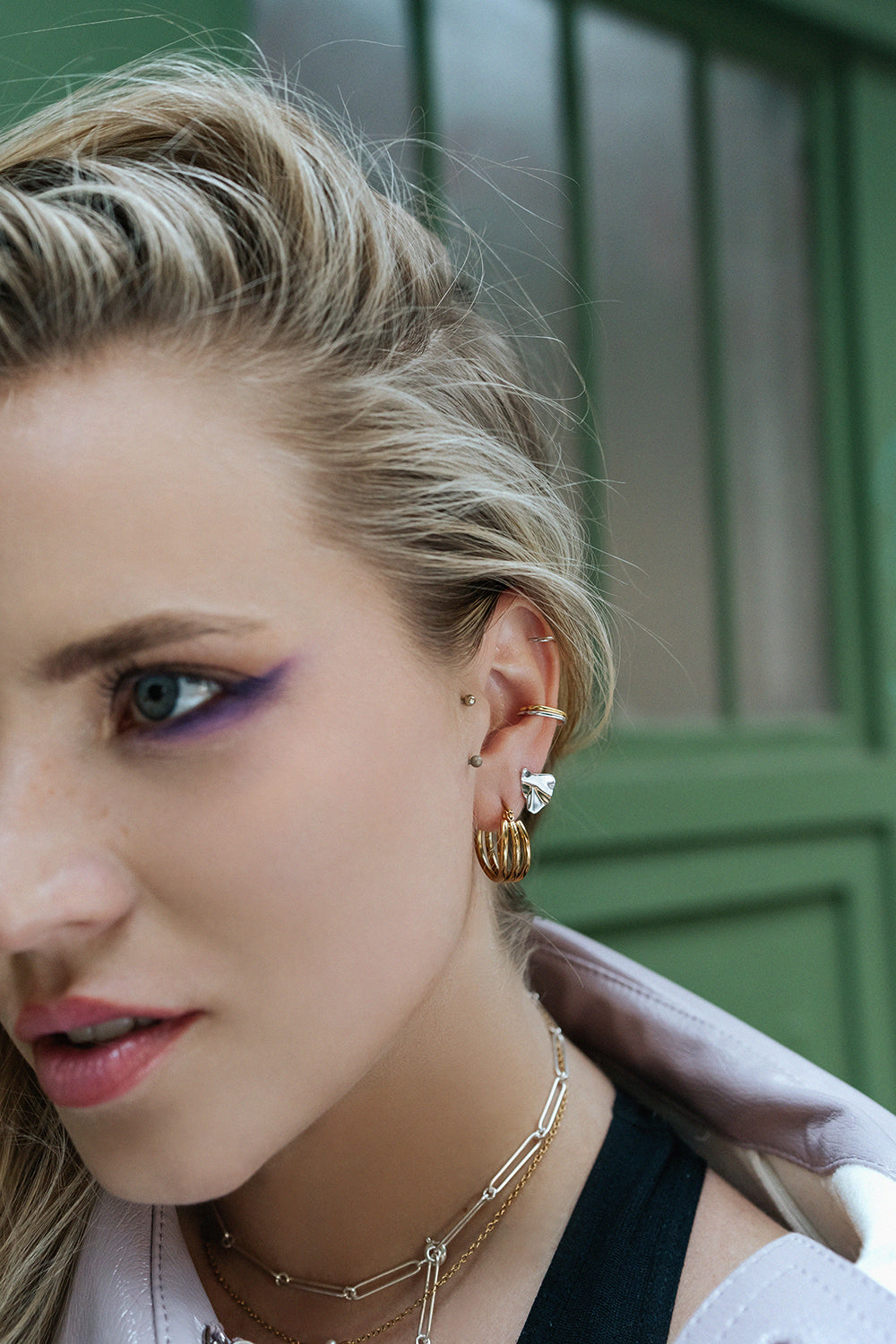 Space earrings